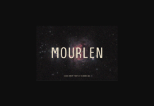 Mourlen Font Poster 1