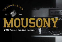 Mousony Fonts