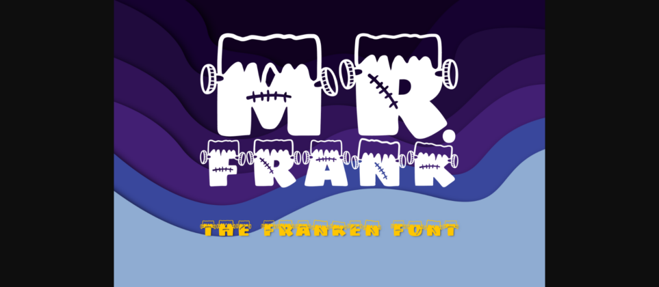 Mr. Frank Font Poster 3