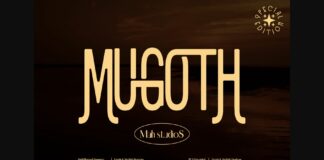 Mugoth Font Poster 1