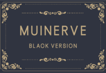 Muinerve Black Font