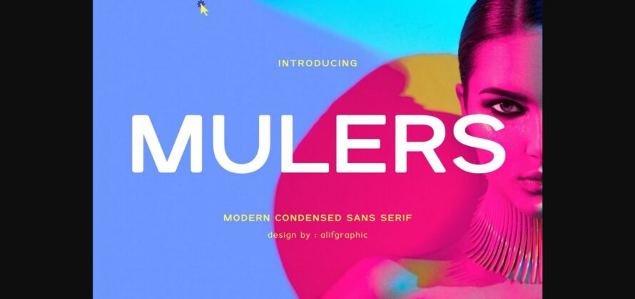 Mulers Font Poster 3