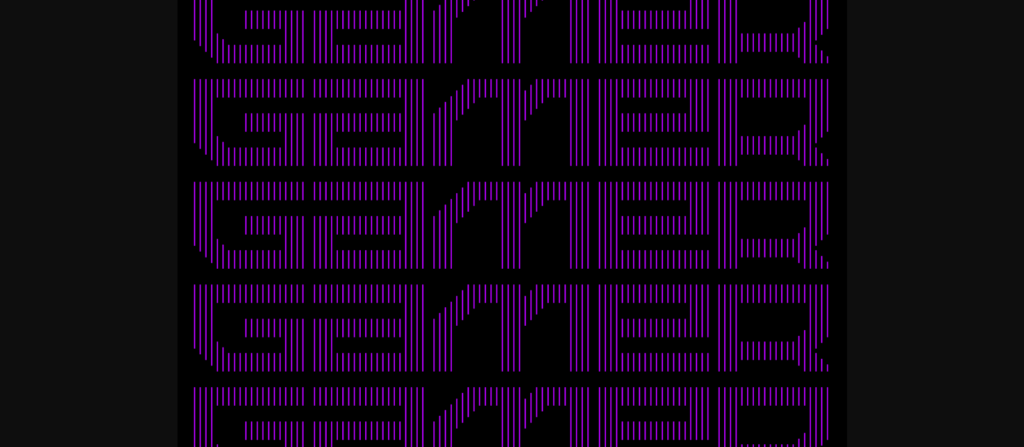 MultiType Lines Ample 3 Font Poster 10