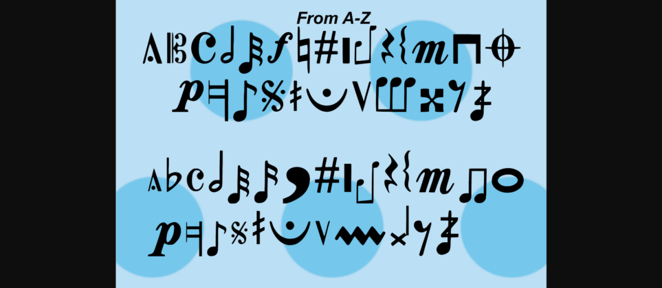 Musical Academy Font Poster 5