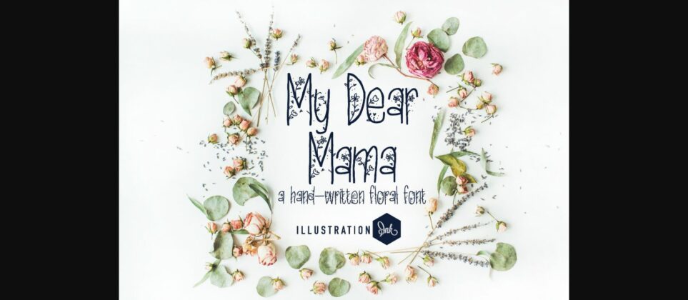 My Dear Mama Font Poster 3