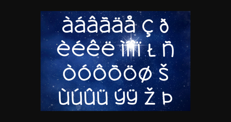 Mystic Polaris Font Poster 7