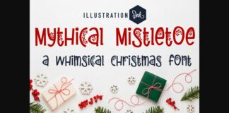 Mythical Mistletoe Font Poster 1