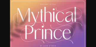 Mythical Prince Font Poster 1