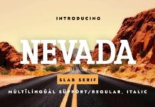 Nevada Fonts