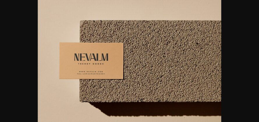 Nevalm Font Poster 7