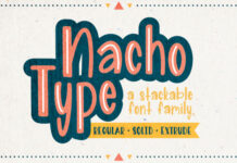 Nacho Type Font