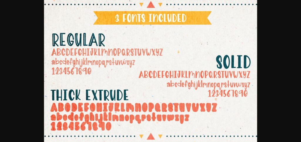 Nacho Type Font Poster 4