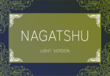 Nagatshu Light Font