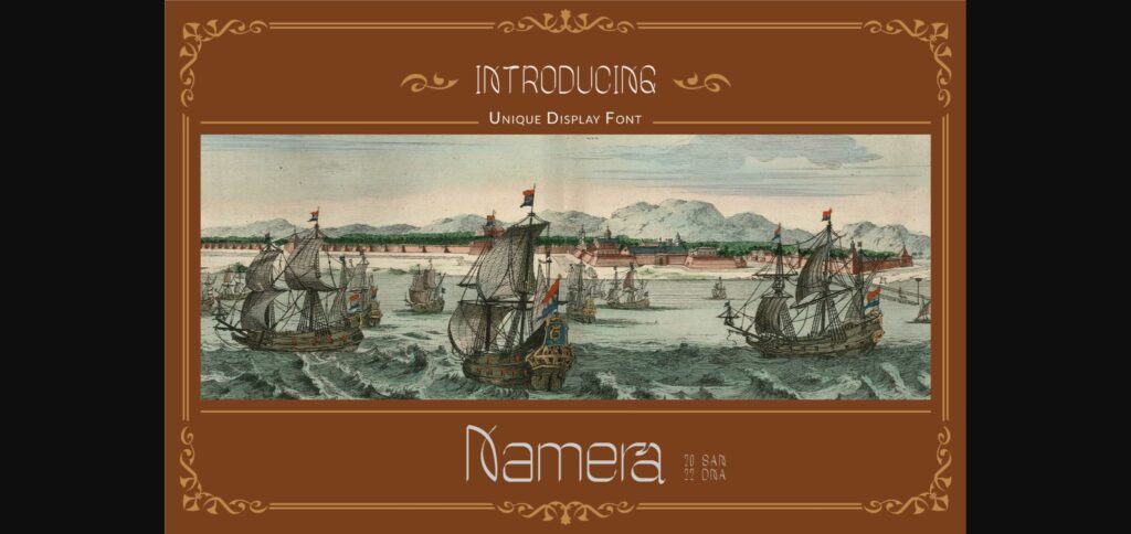 Namera Font Poster 1