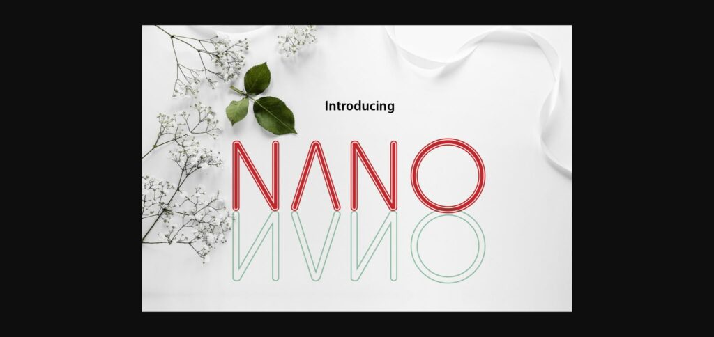 Nano Font Poster 1