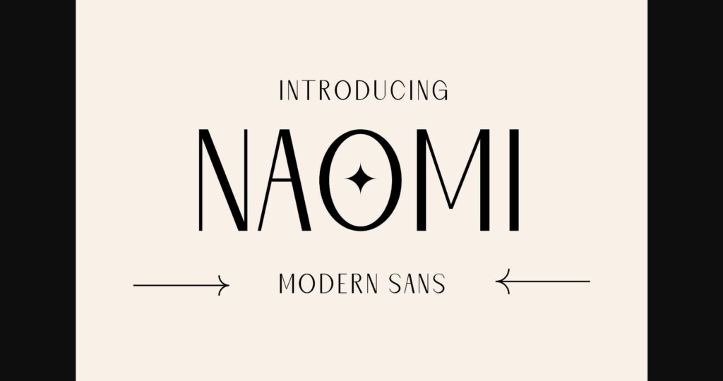 Naomi Font Poster 1