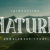 Nature Reserve Font