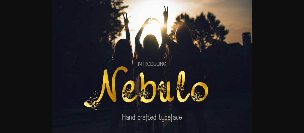 Nebulo Font Poster 1