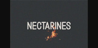 Nectarines Font Poster 1