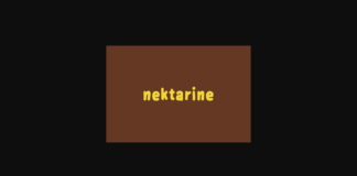 Nektarine Font Poster 1