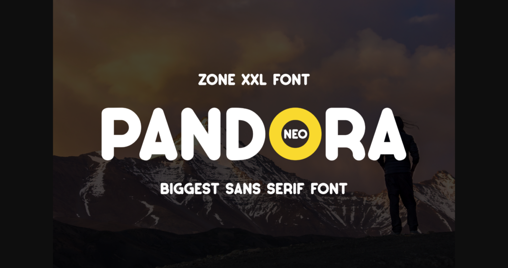 Neo Pandora Font Poster 1