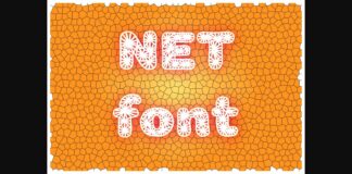 Net Font Poster 1