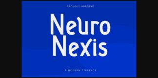 Neuro Nexis Font Poster 1