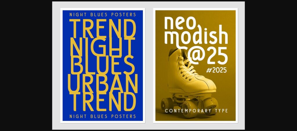 Neuro Nexis Font Poster 7