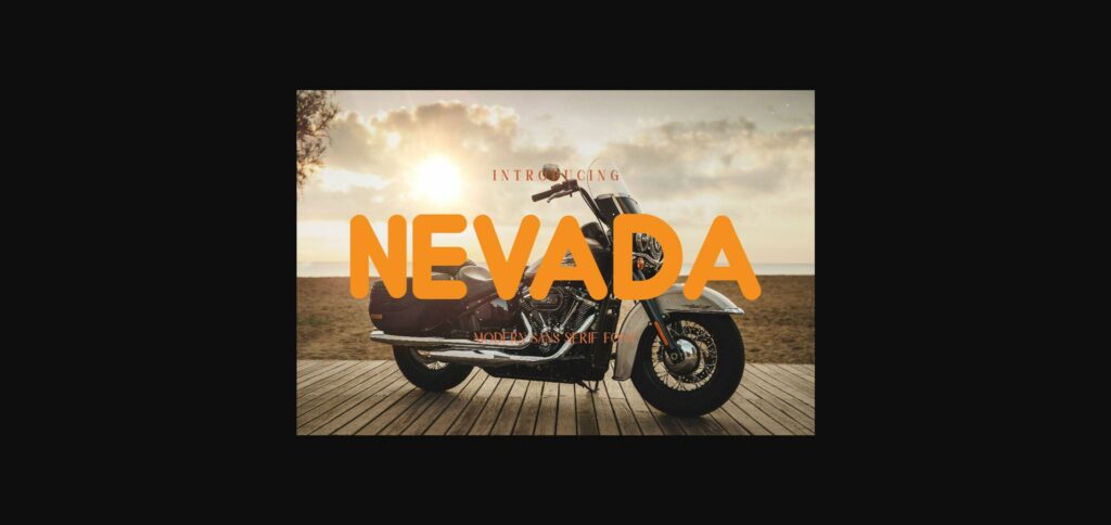 Nevada Font Poster 1