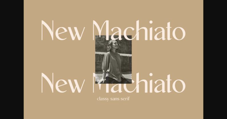 New Machiato Font Poster 3