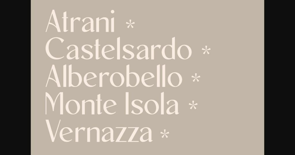 New Machiato Font Poster 6