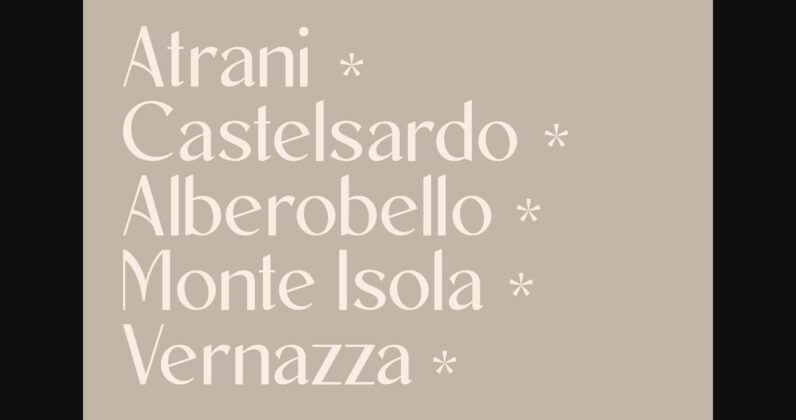 New Machiato Font Poster 6