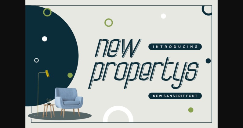 New Propertys Font Poster 3