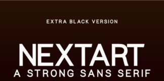 Nextart Extra Black Font