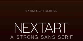 Nextart Extra Light Font