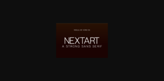 Nextart Font Poster 1