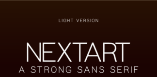 Nextart Light Font