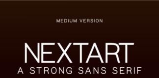 Nextart Medium Font