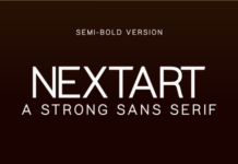 Nextart Semi-Bold Font