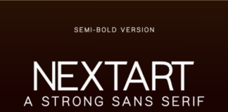 Nextart Semi-Bold Font