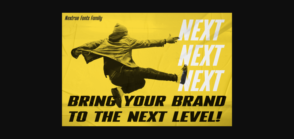 Nextrue Font Poster 4