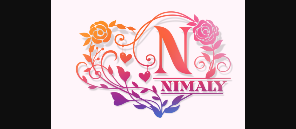 Nimaly Font Poster 3