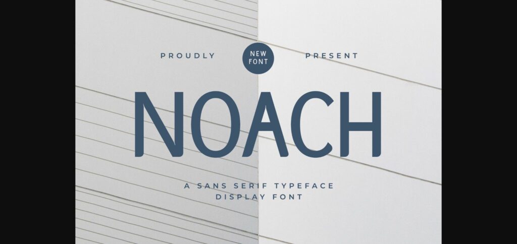 Noach Font Poster 3