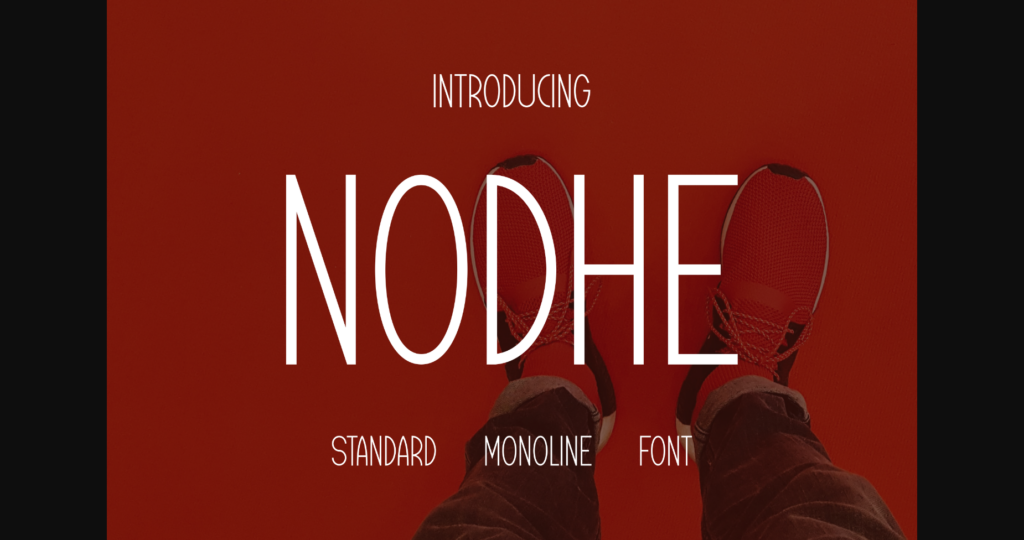 Nodhe Font Poster 3