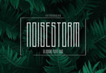 NoiseStorm Font