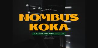 Nombus Koka Font Poster 1