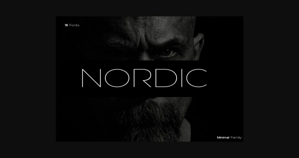 Nordic Font Poster 3