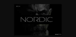 Nordic Font Poster 1