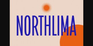 Northlima Font Poster 1