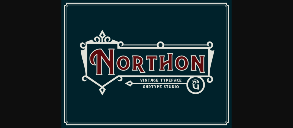 Northon Font Poster 1